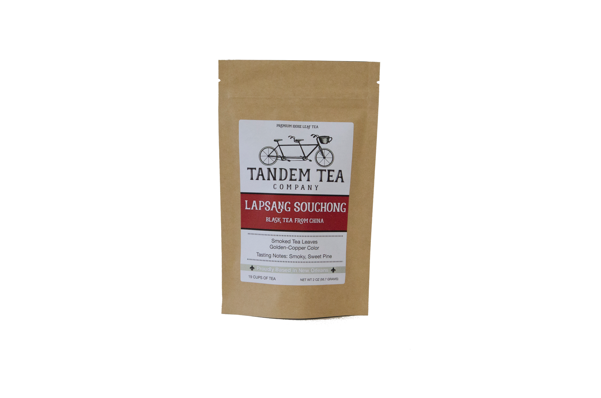 Lapsang Souchong - Black Tea from China Tandem Tea Company Packaging