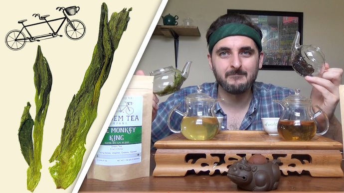 Cupping Big Beautiful Leaves - Tandem Teas of the Month