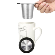 Tea Infuser with Scoop | Perfect Fit for Any Mug and Teapot | Stainless Steel