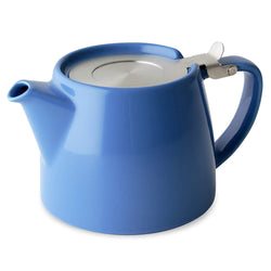 Stump Teapot with SLS Lid and Infuser | 18oz | Blue