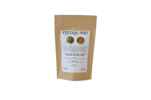 Visceral Mint | Organic Herbal Tea with Mint, Cardamom, Licorice, Basil, and Clove Tandem Tea Company Packaging
